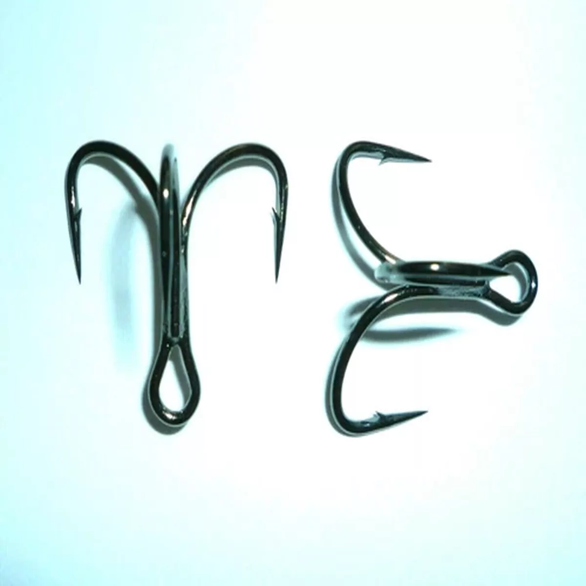 (50) Mustad KVD-Elite TG76NP-BN Short-Shank 1X Triple-Grip (Size 4) UltraPoint