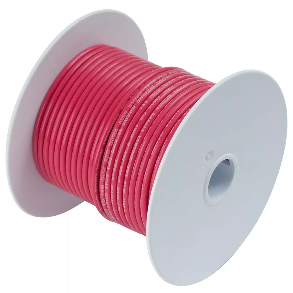 Ancor Red 4 AWG Battery Cable - 100' [113510]
