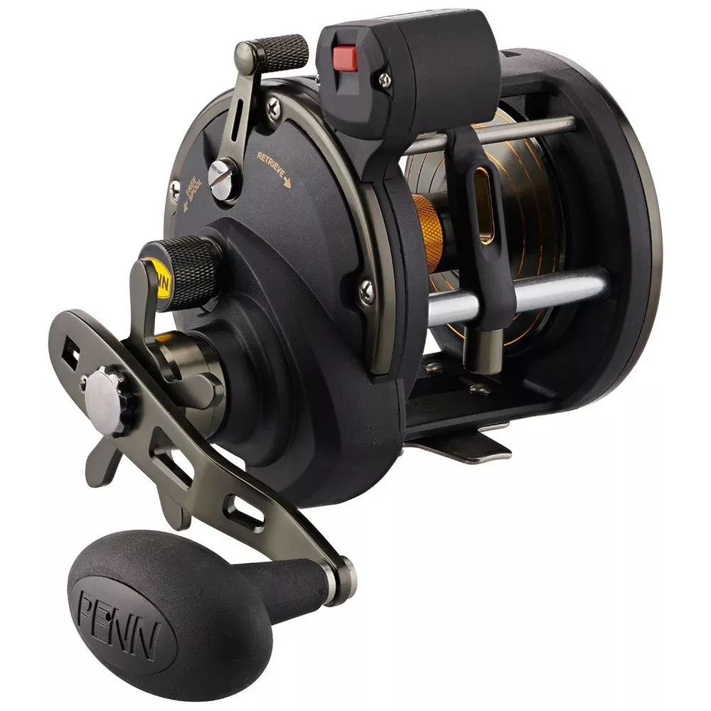 PENN SQUALL II 30 TROLLING REEL RH LINE COUNTER