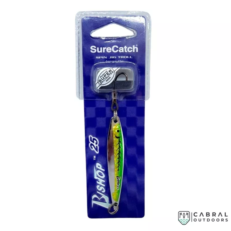 (Stock Clearance) SureCatch Bishop Spin trollJigs| 25g