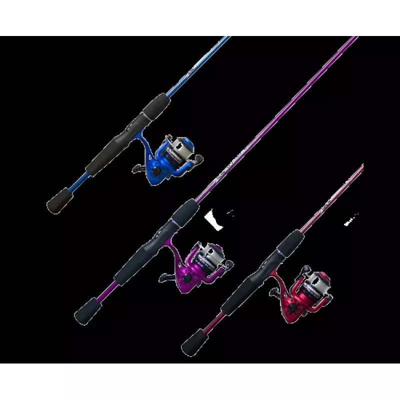 Zebco Slingshot|5’6″&6″|Red&Purple&Blue