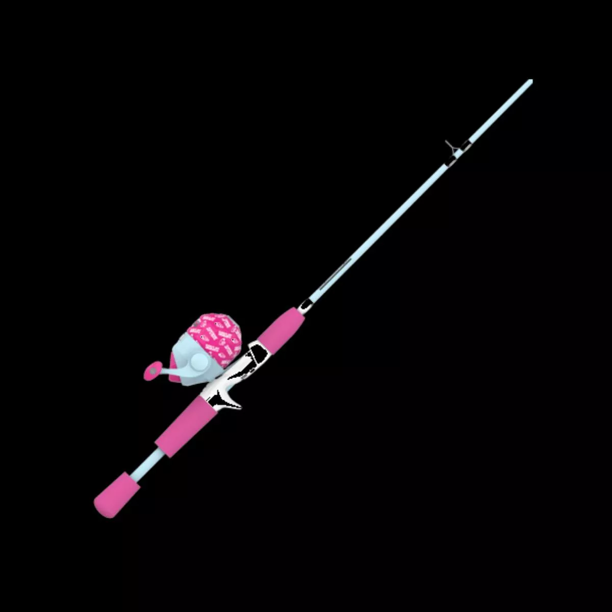 ZEBCO SUPERGIRL SPINCAST COMBO - 5' ML 2PC