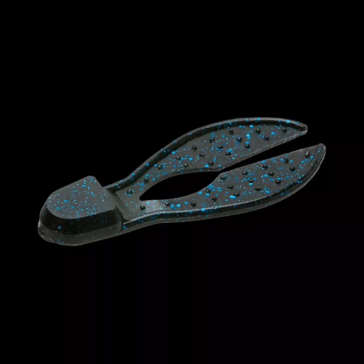 ZOOM SUPER CHUNK JIG TRAILER 5PK 3-1/2IN - BLACK BLUE